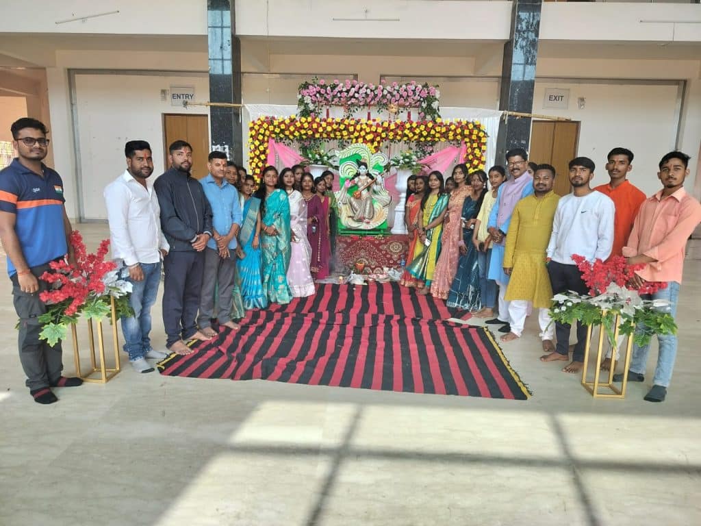 Saraswati Puja in Birsa College - Khunti - 2025-3